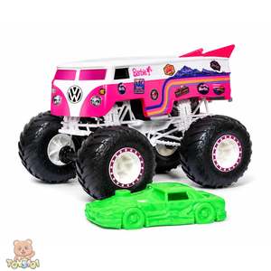 Hot Wheels Monster Trucks VW Drag Bus - Barbie
