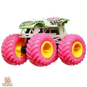 Hot Wheels Monster Trucks Glow In The Dark Twin Mill