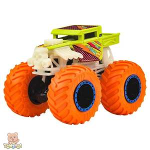 Hot Wheels Monster Trucks Glow In The Dark Bone Shaker