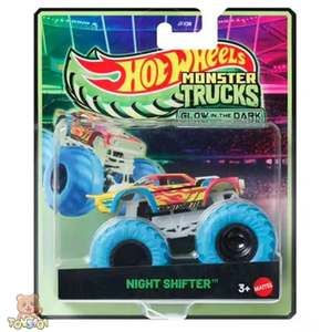 Hot Wheels Monster Trucks Glow In The Dark Night Shifter