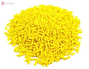 Products: Yellow Sprinkle Hail/ Jimmies 30gm