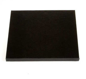 Products: 10 inch Black Square Cake Board. 6mm Thickness