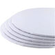 6 Inch White Round Cake Board - 6mm Masonite