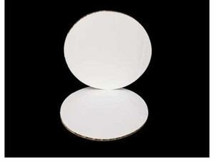 Products: 16 inch White Round Cake Board. 6mm