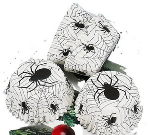 Halloween Spider Web Cupcake Cases – 25 Pack