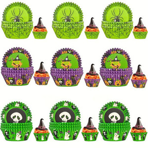 Halloween Cupcake Cases – 75 Pack (3 Designs)