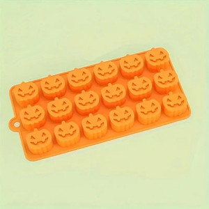 Pumpkin Silicone Mould – 18 Cavity