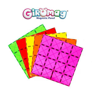 Magnetic Toys: Giromag Base Plate Magnetic Tiles Building Toy Board