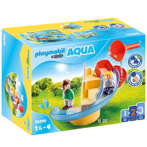 Bath Toys: Playmobil 1.2.3. Water Slide
