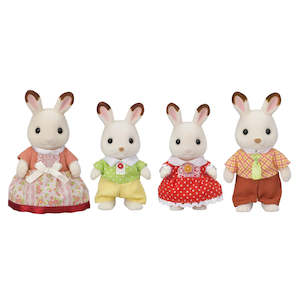 Toys Under 20: Sylvanian Families Chocolate Rabbit  Family New