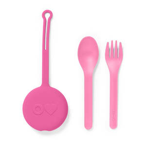 Under 2 Years: OmiePod - Fork, Spoon + Pod Set