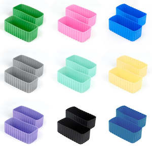 Little Lunch Box Co Bento Cups Rectangle - Multiple colours