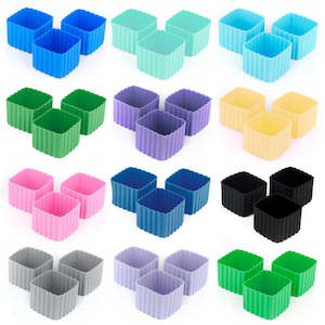 Little Lunch Box Co Bento Cups Square - Multiple colours