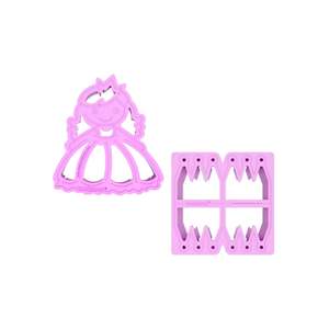 Lunch Punch: Lunch Punch Sandwich Cutters - Princess(Pairs)