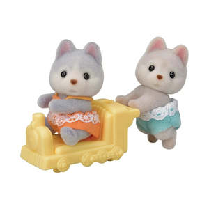 Sylvanian Families: Sylvanian Families Husky Twins