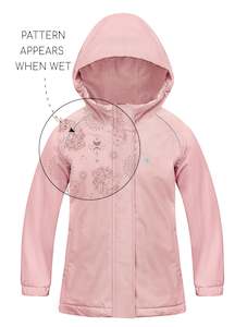 Toys Under 60: Therm SplashMagic Storm Jacket - Dusky Pink | Celestial Unicorn