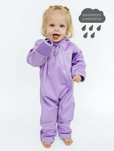 Therm All-Weather Fleece Onesie - Periwinkle