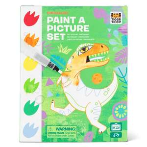 Dinosaur Collection: Tiger Tribe: Paint A Picture Set - Dinosaur