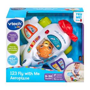 VTech Baby 1-2-3 Fly With Me Aeroplane