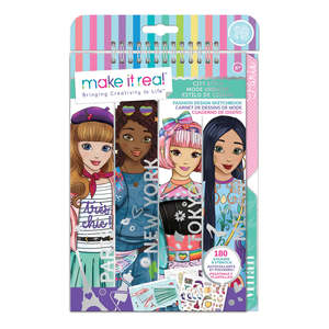 6 Years: Make It Real - FASHION DESIGN SKETCHBOOK: CITY STYLE