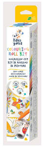 Haku Yoka Colouring Roll Kit Dino World