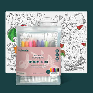 HeyDoodle - Breakfast Blend Large Colouring & Doodle Playmat