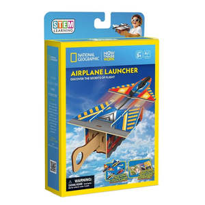 National Geographic Cubic Fun 3D Puzzle - Airplane Launcher