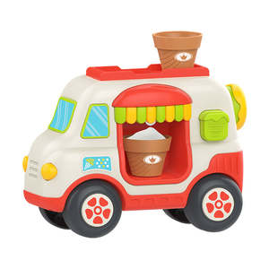 Bath Toys: Automatic Bubble Machine Ice Cream Truck Baby Bath Toys