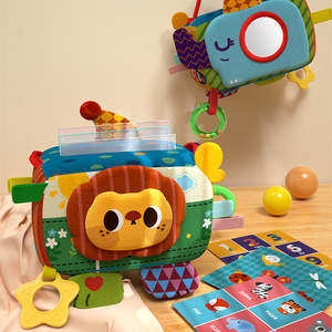 Toys Under 10: Montessori Baby Tissue Box Toy Sensory Toy Box