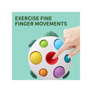 Turtle Silicone Flipping Board Sensory Toy