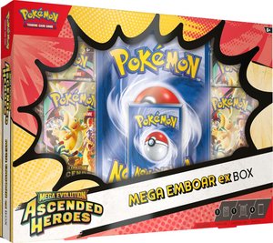 Toys Under 20: Pokemon TCG Ascended Heroes Mega EX Box Pre Order 24.05.2026