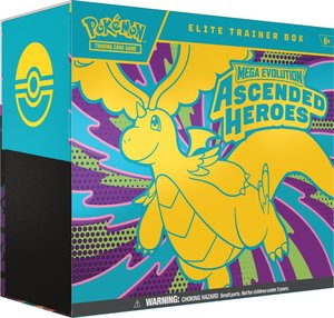 Toys Over 80: Pokemon TCG Ascended Heroes Elite Trainer Box Pre Order 20/02