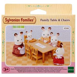 Sylvanian Families Family Table & Chairs