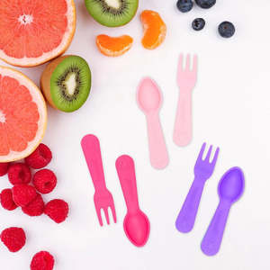 Lunch Punch Mini Fork & Spoon Set