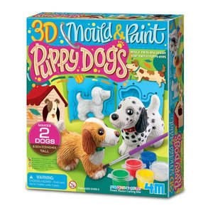 Toys Under 10: 4M Mould & Paint 3D Puppy Dogs