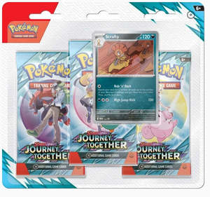 Toys Under 20: Pokemon TCG: Scarlet & Violet: Journey Together 3-Pack Booster