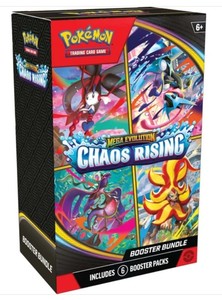 Toys Under 60: Pokemon TCG Chaos Rising - Booster Bundle PRE-ORDER 22/05/26