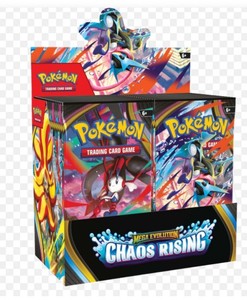 Toys Over 80: Pokemon TCG Chaos Rising - Booster Box PRE-ORDER 22/05/26