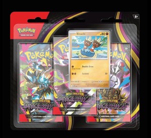 Toys Under 20: Pokemon TCG Pitch Black Three-Booster Blister Pre-Order 17/7/2026