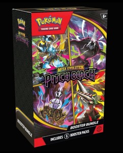 Toys Under 60: Pokemon TCG Pitch Black Booster Bundle Pre-Order 17/7/2026