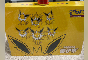 Toys Over 80: Pokemon TCG  Chinese Jolteon Exclusive Gift Collection Box