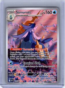 Pokemon Single Samurott White Flare Illustration Rare 107/086