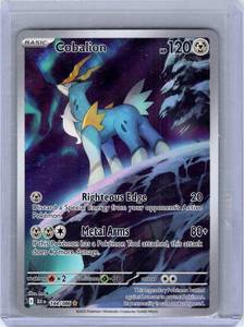 Pokemon Single Cobalion Black Bolt Illustration Rare 144/086