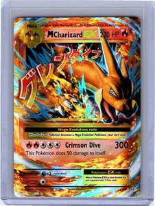 Pokemon Single M Charizard EX Evolutions Ultra Rare 13/108