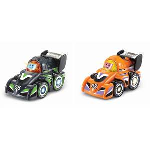 Under 2 Years: VTech Toot Toot Drivers V Racers Orange and Dark Green 2 Pack