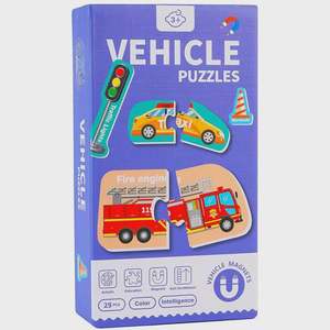Magnetic Toys: Magnet Puzzle – Transport