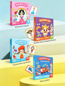 Magnetic Toys: Magnetic Box Dress-Up Puzzle