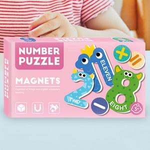 Magnetic Toys: Magnet Puzzle – Numbers