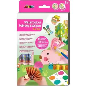 Avenir Watercolour Painting and Origami Garden Craft Kit