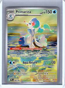 Pokemon Single Primarina Pitch Black Illustration Rare 088/084